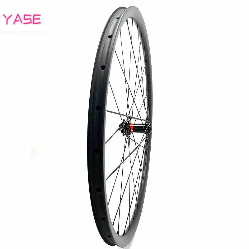 650B Углеродные mtb колеса передние boost 110x15 мм 27x25 мм симметрия 27,5 er mtb велосипедные Диски диски mtb Углеродные колеса