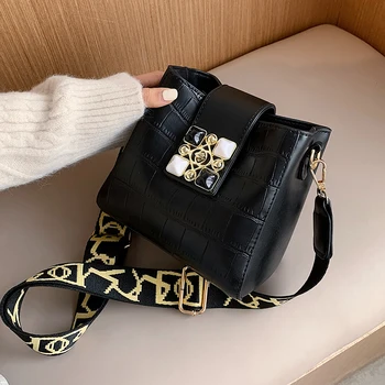 

с доставкой Stone Pattern Small PU Leather Crossbody Bags 2020 Trending Branded Designer Handbags Women's Shoulder Hand Bag