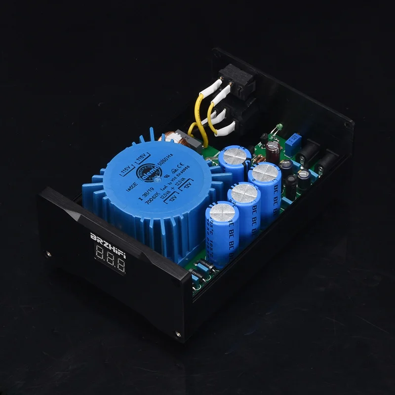 BRZHIFI linear power supply, dual low-noise DC DC stabilized BRZHIFI linear power supply, dual low-noise DC DC stabilized