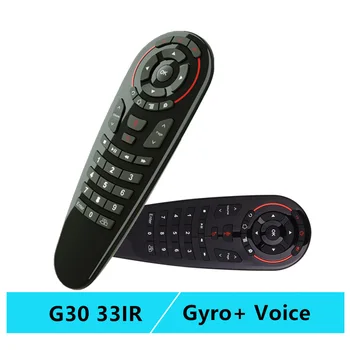 

Wireless Fly Air Mouse Gyroscope 2.4G Smart Voice Remote Control for X96 mini H96 MAX X3 PRO Android TV Box G30