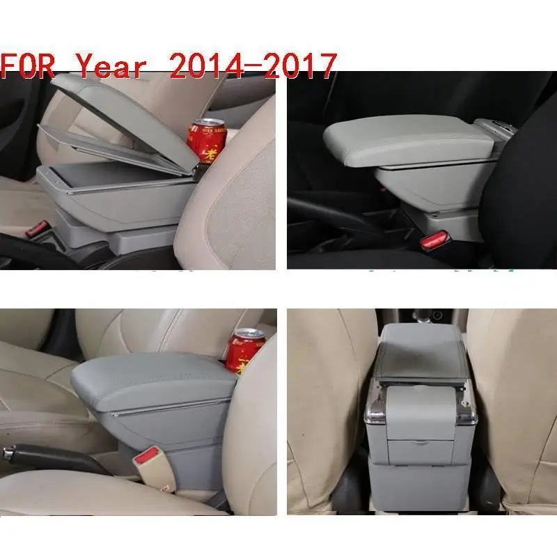 Украшение для автомобиля, подлокотник для автомобиля, автостайлинг, детали, декоративные модернизированные аксессуары, подлокотник, коробка 14 15 16 17 для Toyota Yaris