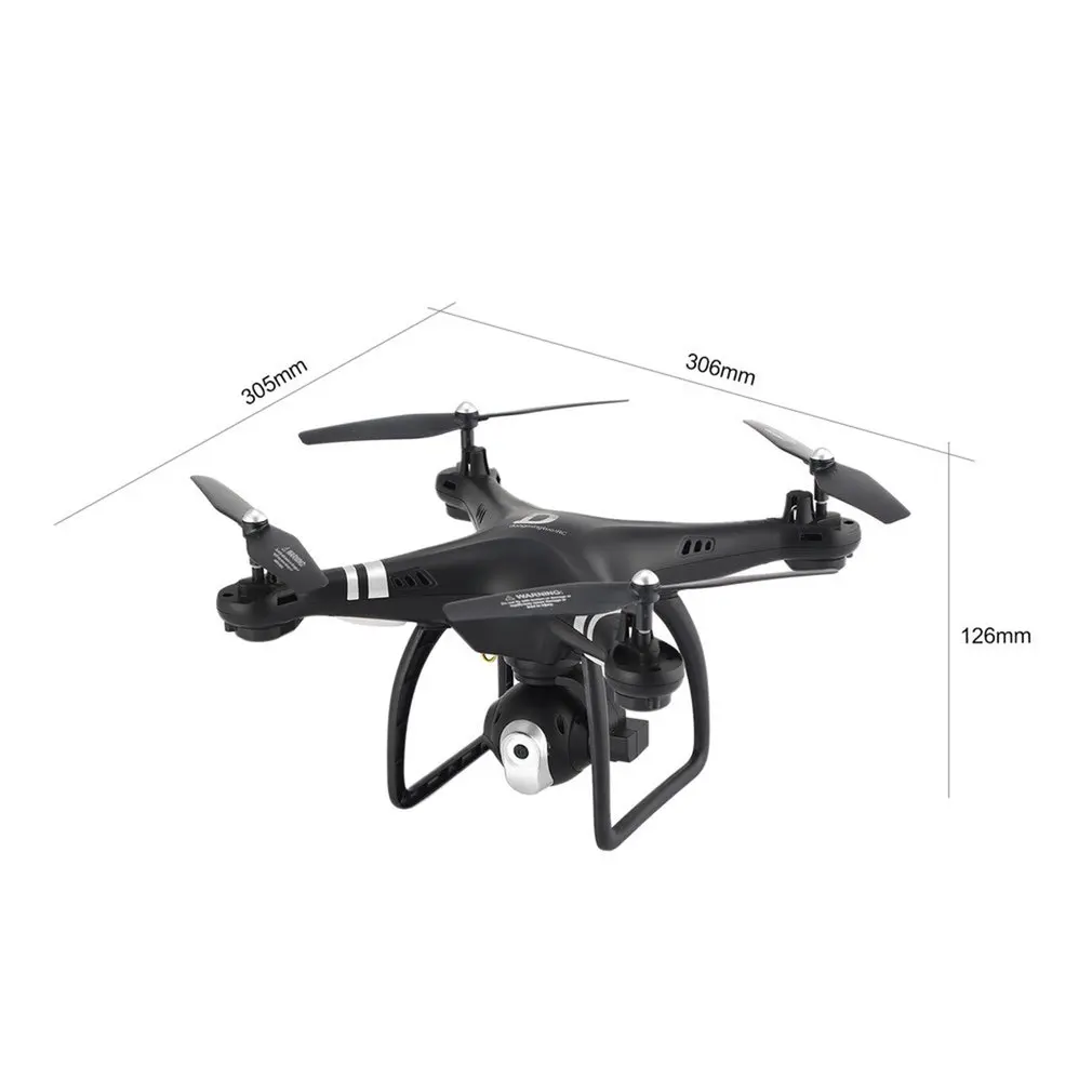 X8 RC Drone with Camera 2.4G 0.3MP FPV RC Quadcopter Drone RC Quadcopter Drone Altitude Hold Headless Mode 3D-Flip Long Flight