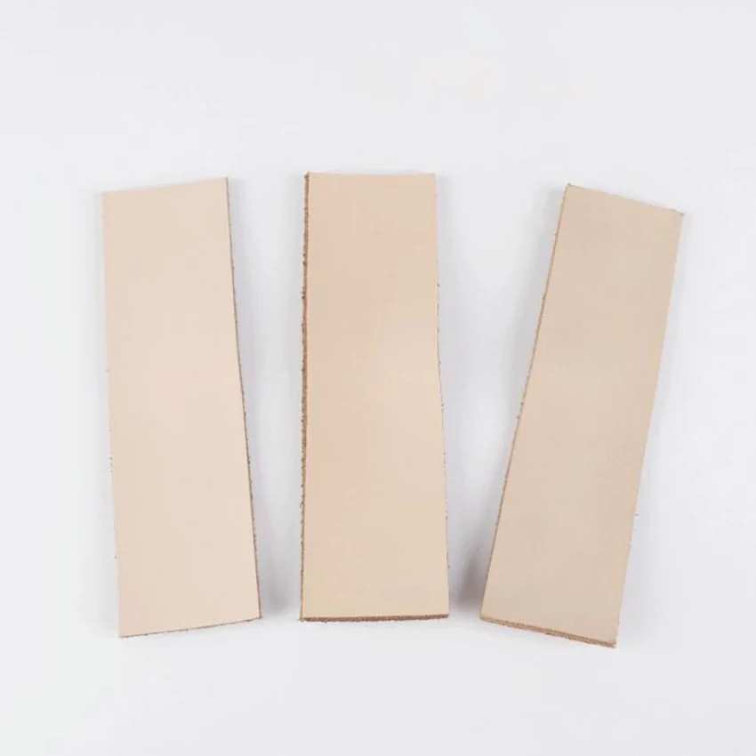 1PC Leather Knife Sharpening and Honing Strop 8x20.5cm, Knife Sharpening Barber Straight Razor Tool
