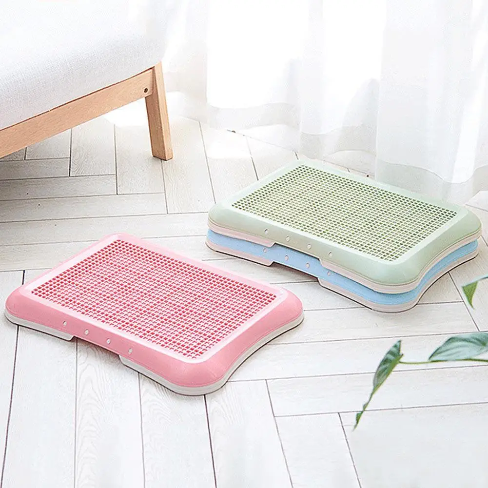 

2020 New arrival Plastic Dog Toilet Potty Pet Toilet Puppy Litter Tray Training Toilet Easy to Clean