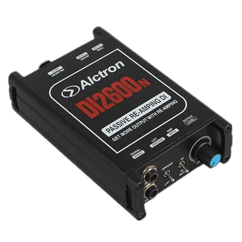 

Alctron DI2600N Active DI Box DI Effector Signal Amplifier Editor Impedance Converter