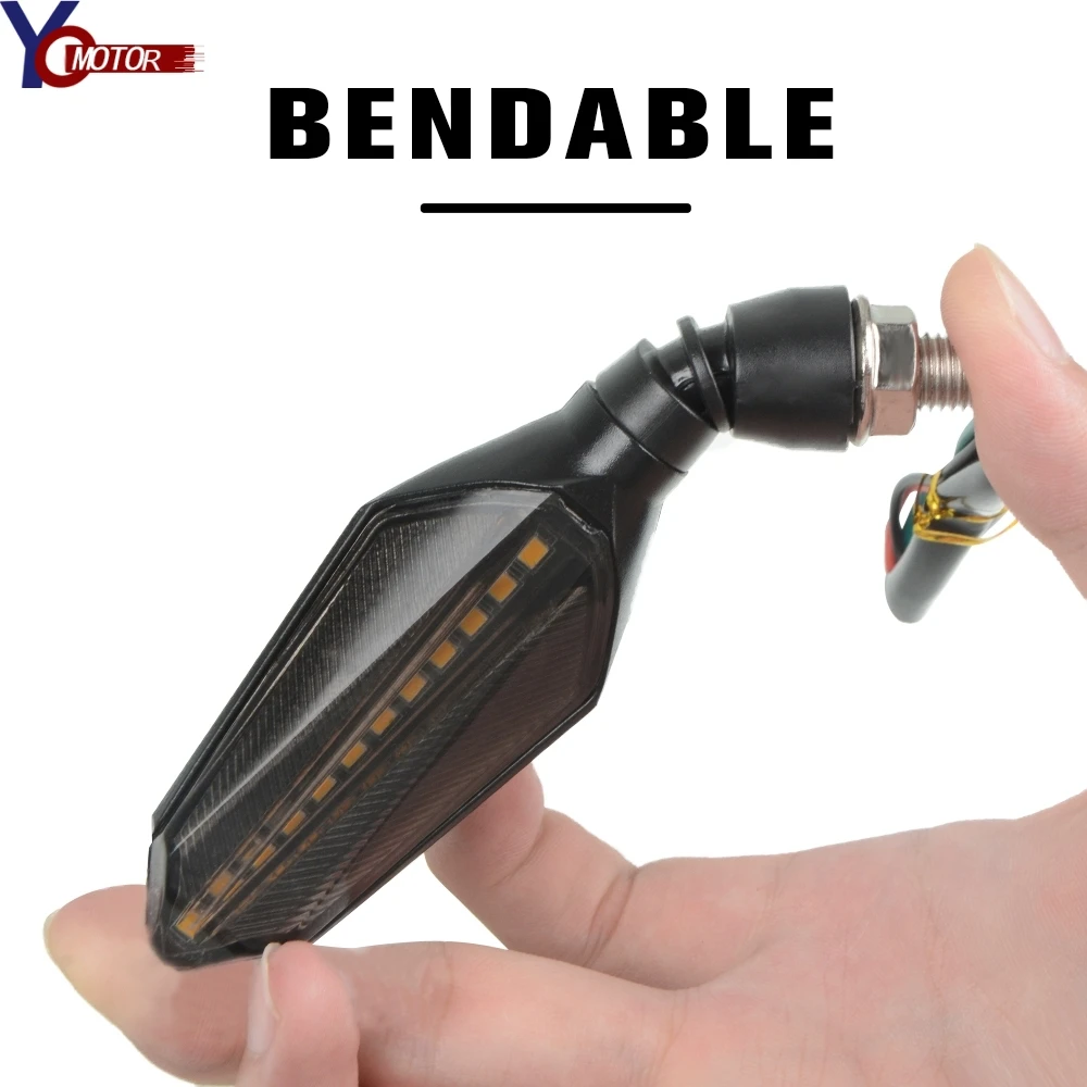 Motorcycle Turn Signal Light Flashing 12 LED lights FOR Aprilia TUONO V4 1100RR TUONO / R DUCATI HYPERMOTARD 821 SP 939 SP 1100