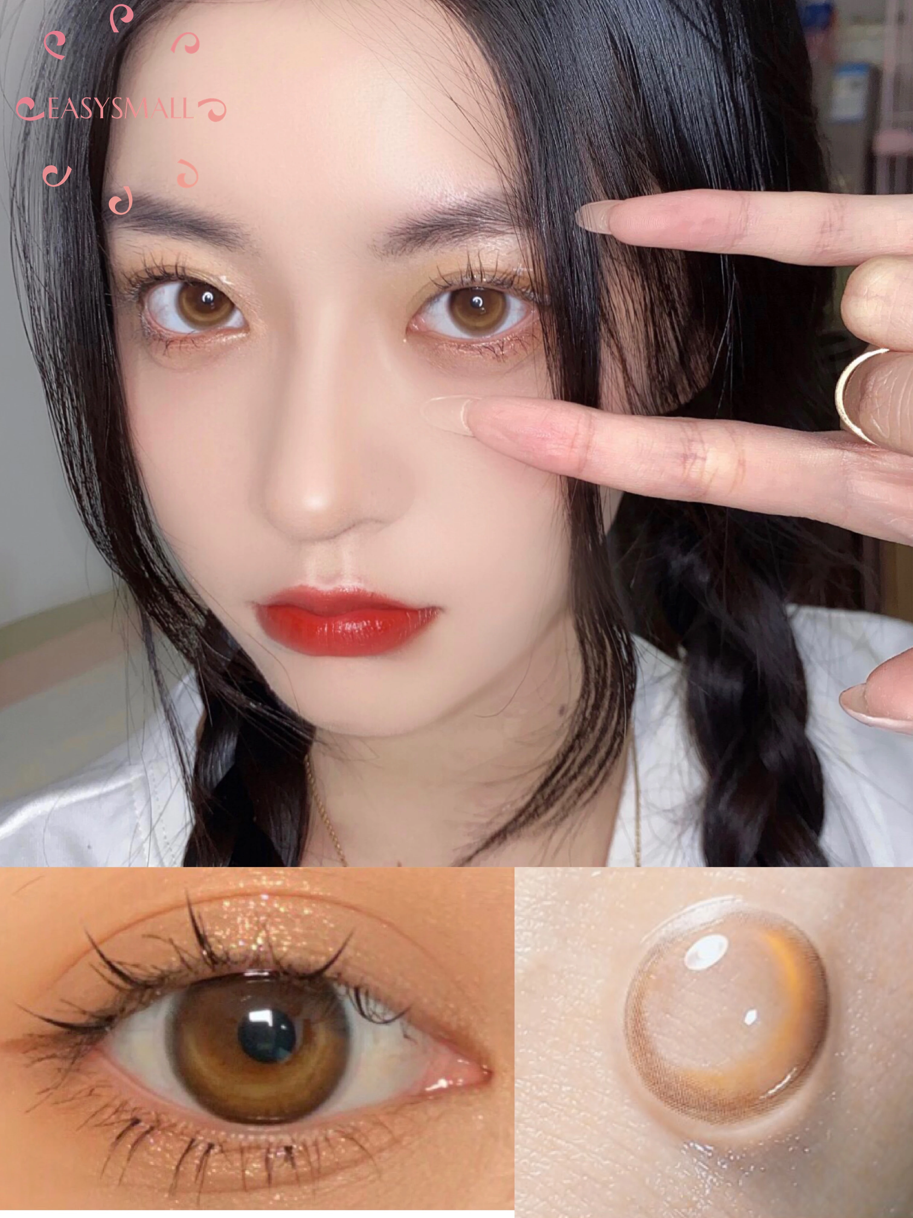 Buen trato Easylittle-lentillas de colores para los ojos, lentillas de colores para los ojos, lentillas de belleza pequeñas, graduadas, 2 uds. lbQKMqVQQzk Buen trato Easylittle-lentillas de colores para los ojos, lentillas de colores para los ojos, lentillas de belleza pequeñas, graduadas, 2 uds. lbQKMqVQQzk