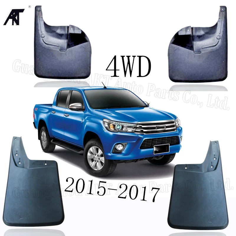 Брызговики резиновые Брызговики для Toyota Hilux Revo 4-WD грузовик 4WD пикап