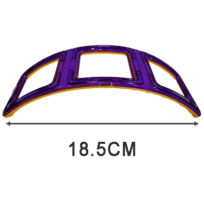 1pcs Magnetic DIY building blocks parts construction toys for toddlers Designer magnetic toys Magnet model building toys large arched