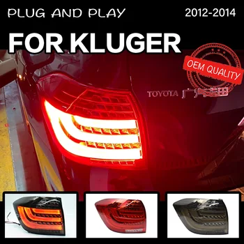 

Car Styling tail light for Toyota Highlander kluger 2012-2014 taillights rear lamp LED Signal reversing parking lights