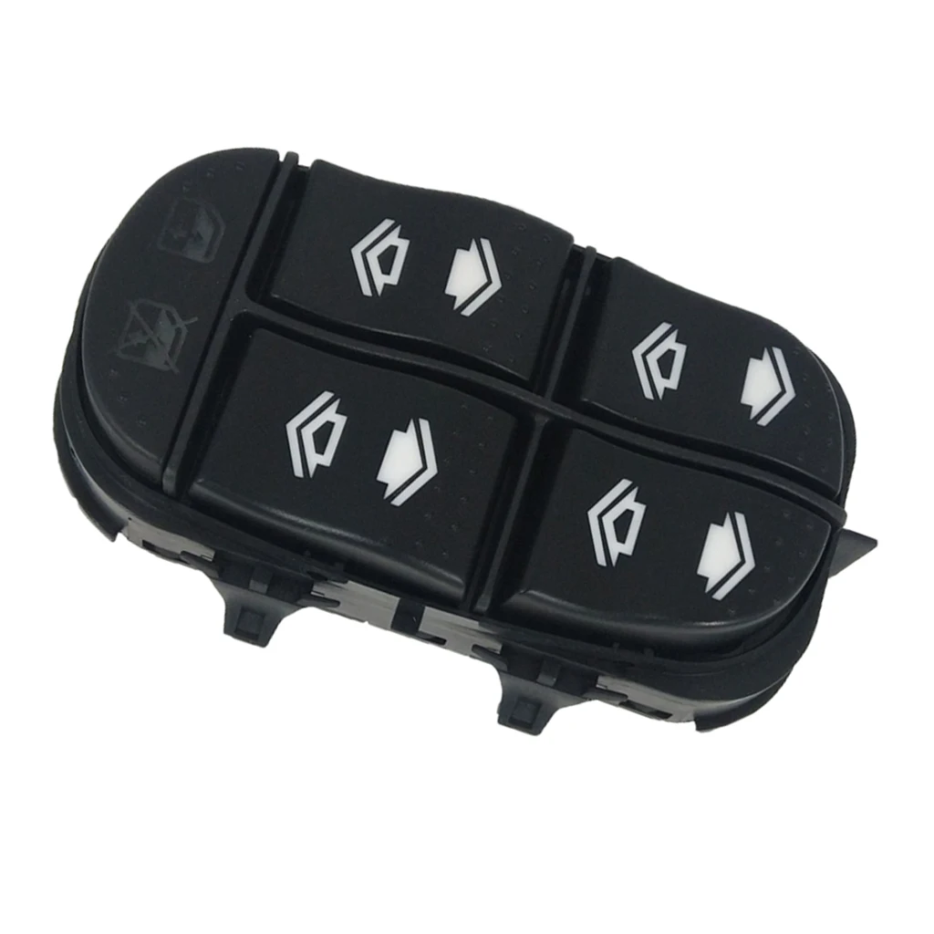 Front Left Power Window Switch with Panel For Ford Focus Mk1 1998-2005 2M5T14A132DB