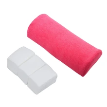 Подушка для отдыха, подушка для дизайна ногтей, уход за маникюром, салон, мягкая колонна и 900X безворсовые салфетки для дизайна ногтей, акриловый гель для удаления насадок