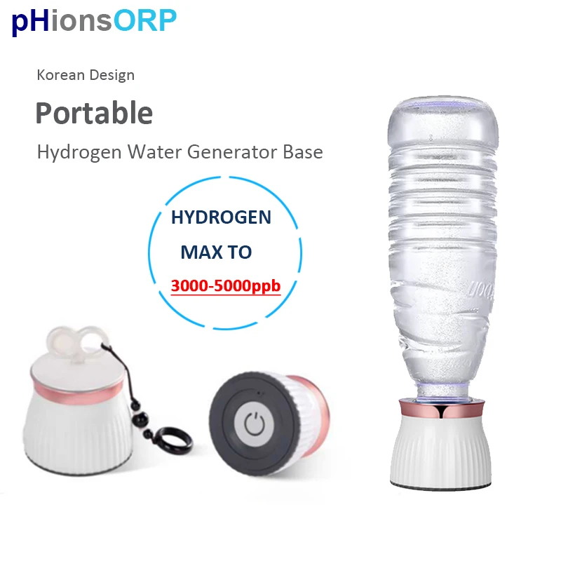 Atualizar Portátil h2 Bolso Rico em Hidrogênio Garrafa de Água Gerador Hidrogenrico Balão Água Ionizador H2life Booster 3000- 5000ppb
