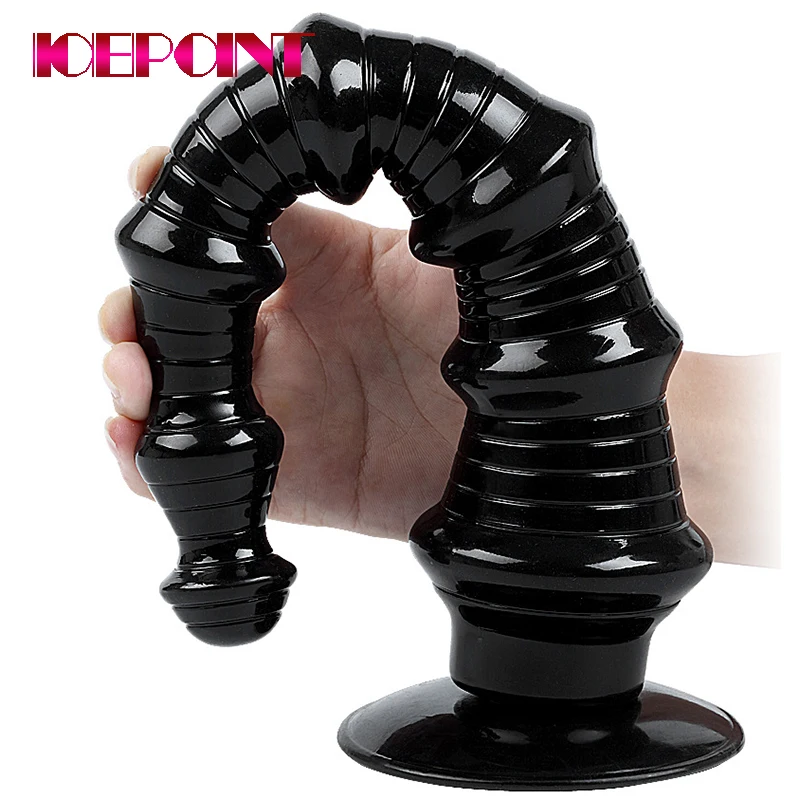 Large Anal Plug Big Dildo Lesbian Sex Toys for Women Men Butt Beads Expansion Prostate Massager Huge Penis with Suction Cup
