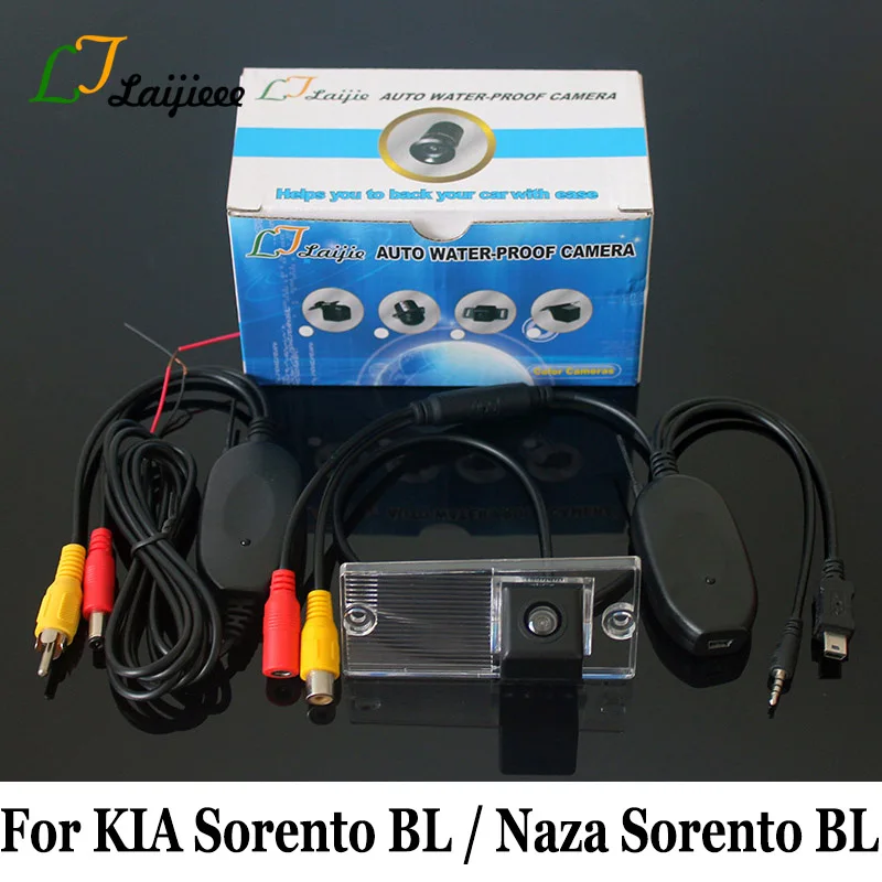 Автомобильная парковочная камера для KIA Sorento I BL / Naza 2002 ~ 2009 HD CCD ночное видение/RCA AUX