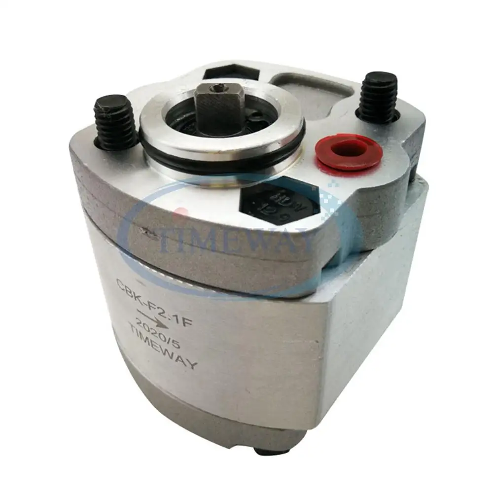 Hydraulic Oil Pump CBK-F0.5F F2.1 F2.5 F3.2F F4.2F High Pressure Small Displacement Gear Pump for ForkLift Rear in/front out CCW