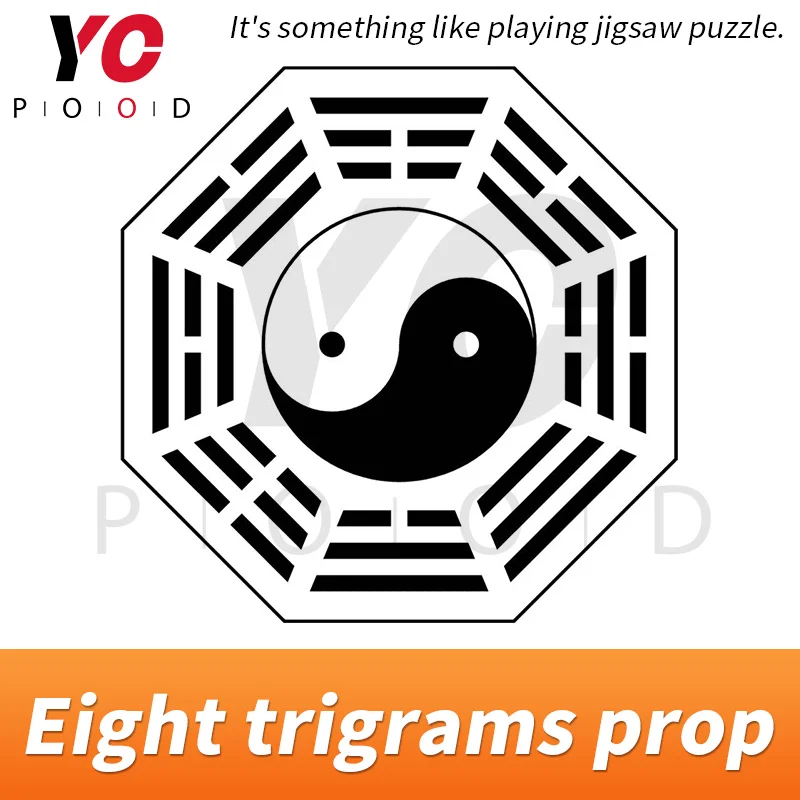 Takagism игра prop восемь триграмм prop положить все деревянные части в коробке в правильном положении escape комната реквизит