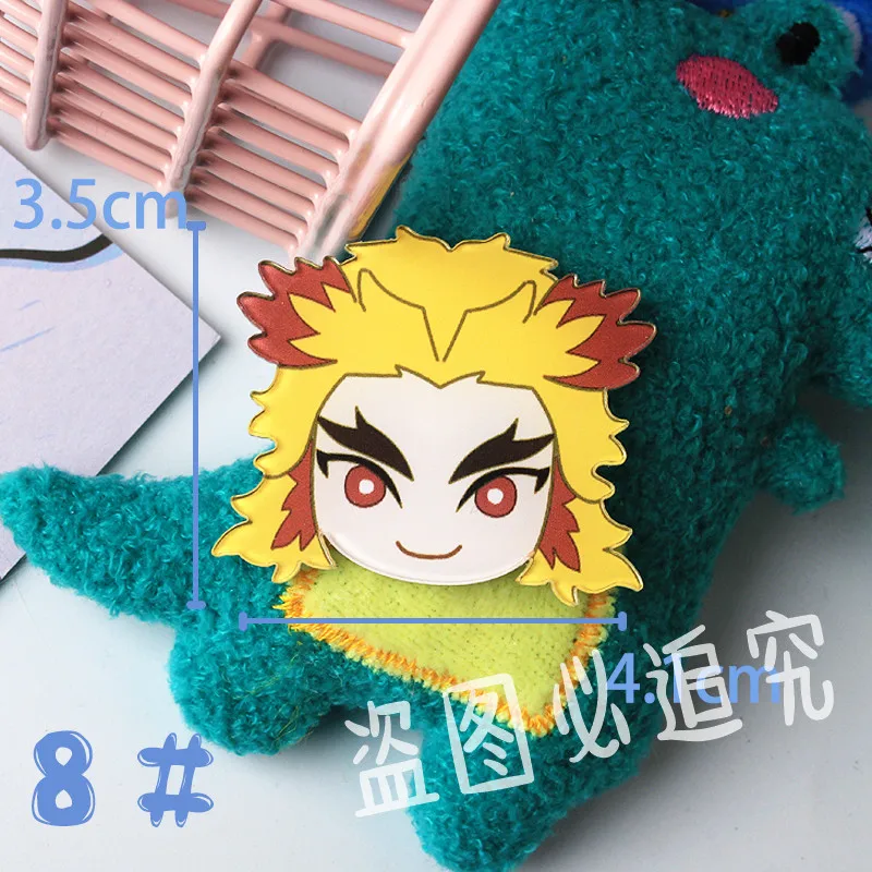 Демон убийца: Kimetsu без Yaiba мультяшным персонажем на нашивке значков булавке акрил