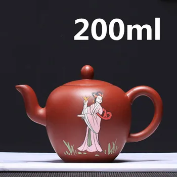 

Teapot Yixing Zisha Clay Chinese Porcelain Teapots Tea pot Ceramic 200ml New Arrived High Quality With Gift Box