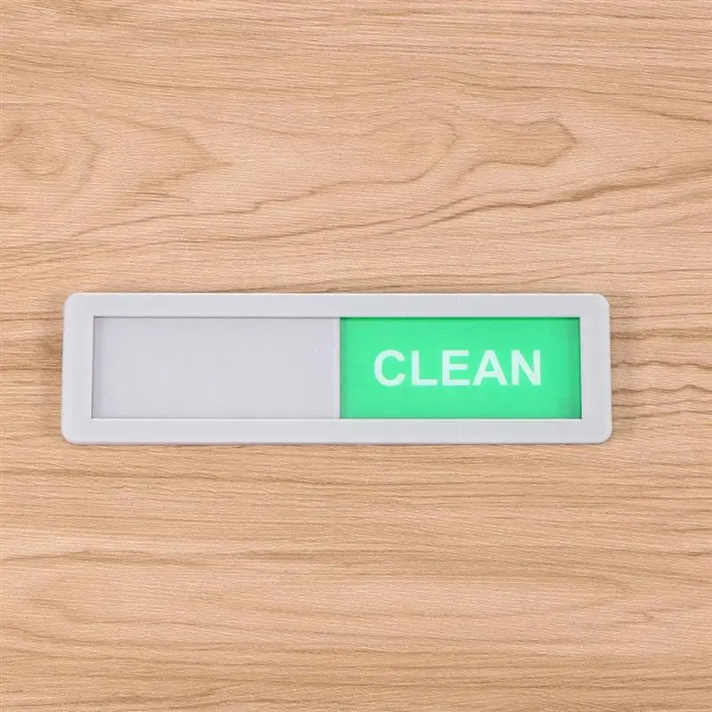 Магнит для посудомоечной машины чистый грязный знак сильный магнит индикатор показывает, чистая или грязная посуда(серый