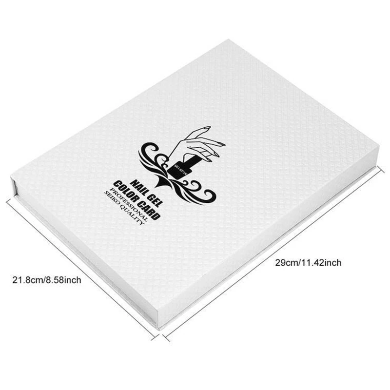 HTHL-Tips цветная Таблица дисплей книга для УФ гель-лака инструмент для маникюра