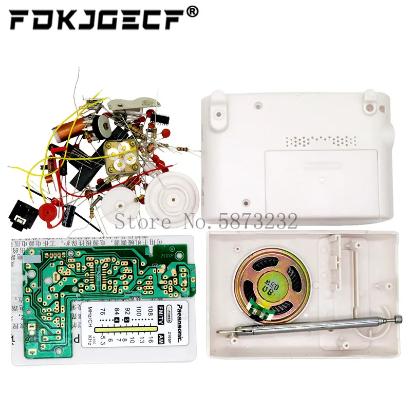 1set AM / FM stereo radio kit DIY CF210SP electronic production suite For Arduino | Электронные компоненты и