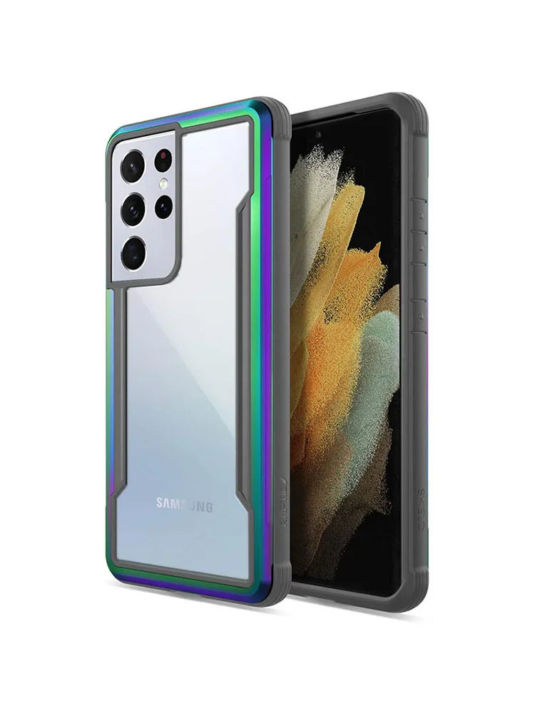 Doria Defense Case For Samsung S21 + Ultra S20 Shockproof Military Grade Protection Durable Anodized Aluminum Frame Slim Cover | Мобильные
