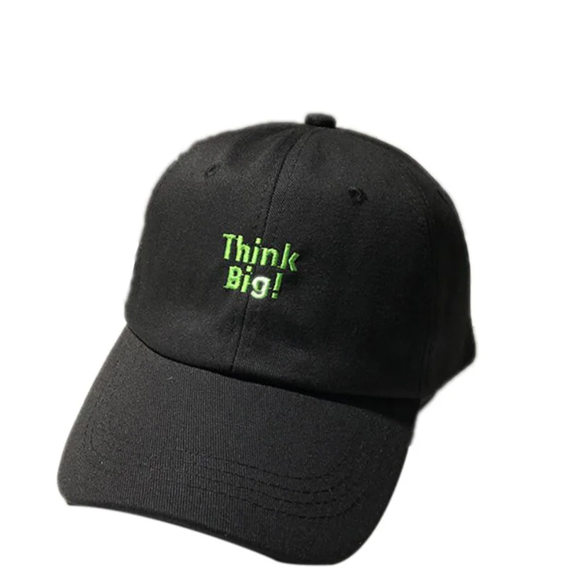 1 шт. Snapback летняя бейсболка с вышивкой письмо унисекс хип хоп спортивный головной убор - Цвет: Black