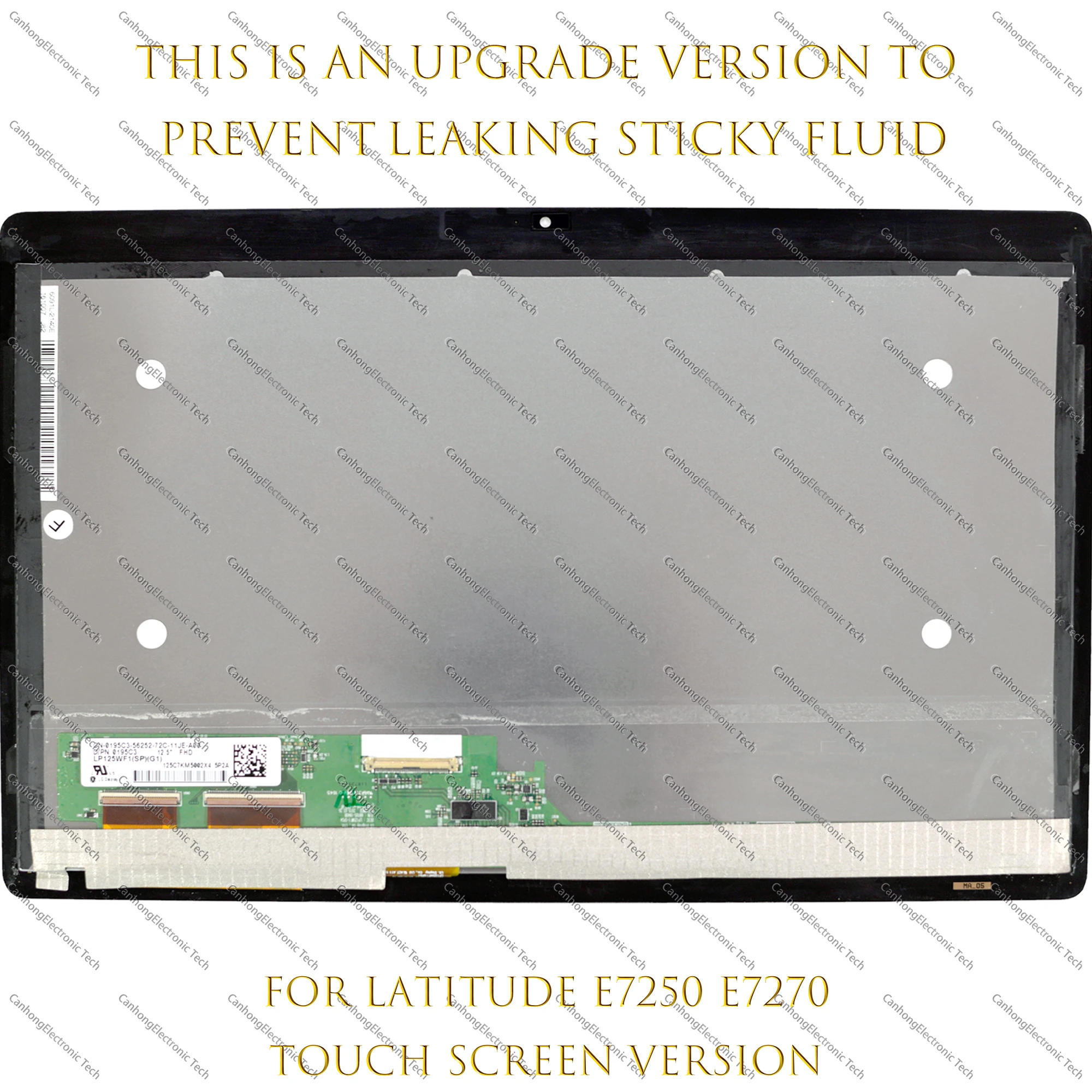 FOR DELL Latitude E7250 E7270 LCD LED Backlight Touch Screen DIgitizer