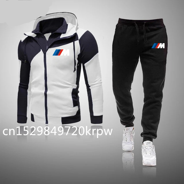 Chándal con para hombre, conjunto deportivo smile bmw, chaqueta y pantalones, sudadera y pantalón, traje de carreras, 2 piezas, 2022 _ - AliExpress Mobile