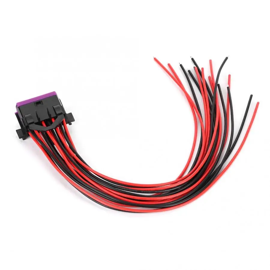 accessoire voiture OBD2 16Pin Male Connector Adapter Opening Female Cable for Extension Adapter Connecting Cable New