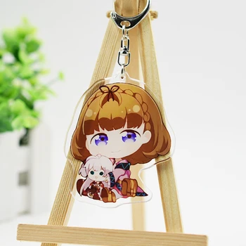 

Anime Didn't I Say to Make My Abilities Average in the Next Life! Cute Acrylic Figure Keychain Key rings Pendants Xmas Gifts