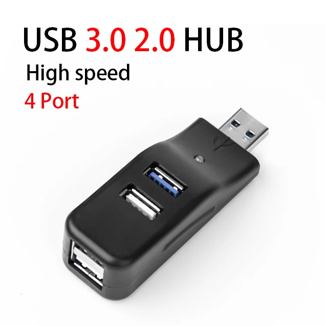 USB HUB 3.0 2.0 Adapter For Laptop PC High Speed USB 3.0 Hub External 4 Ports Adapter