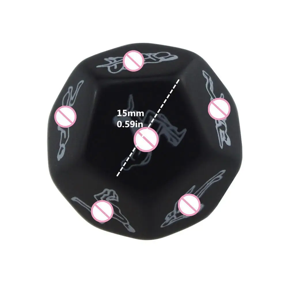 Funny Erotic Sex Toys 12 Positions Sex Dice Sex Products Sex Adult Toys Gift For Couples Love Humour Gambling Game Craps Dice  (3)