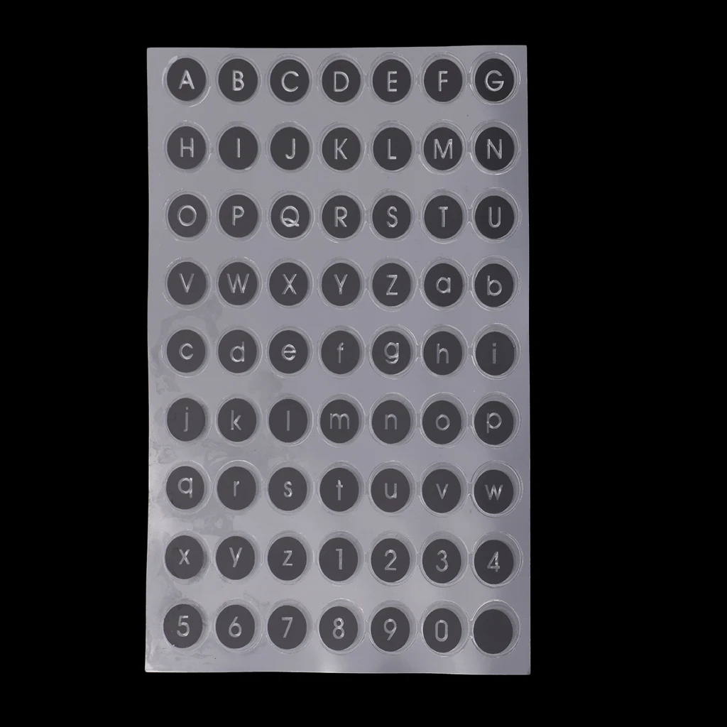 Simply Creative Alphabet & Numbers Clear Stamps - Typewriter, Serif, Script