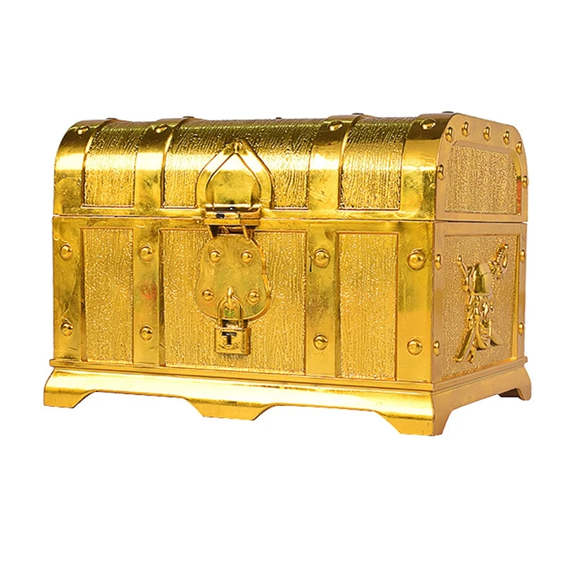 plastic treasure chest storage box