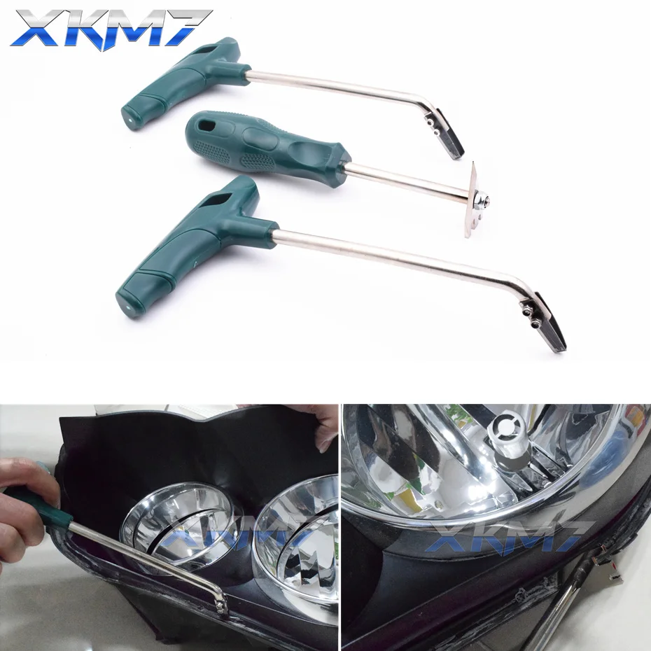 

Car Lamp Cold Glue Permaseal Headlight Sealant Knife Universal Remove Tool Auto Repair DIY Kit Retrofit Tuning Style Accessories