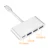 USB C HUB 4 in 1 Type-C to USB 2.0 3.0 Конвертер Адаптер Концентратор USB Кабель для MacBookPro Splitter 3 Port HUB