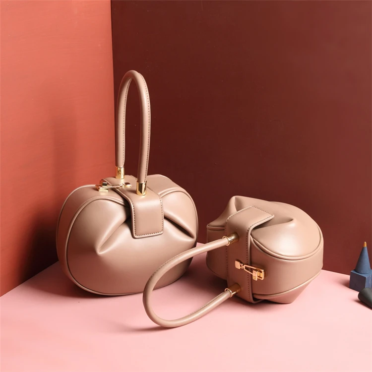 Burminsa шикарные сферические женские сумки из натуральной кожи, маленькие женские дизайнерские сумки высокого качества, женские вечерние сумки-тоут