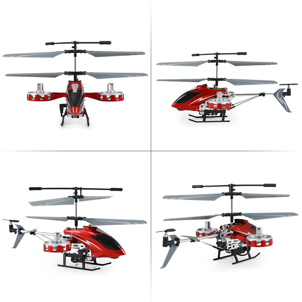 RC вертолет 4.5CH пульт дистанционного управления металлический Вертолет с гироскопом и светодиодный Квадрокоптер ударопрочный RC игрушечные самолеты для мальчика подарок