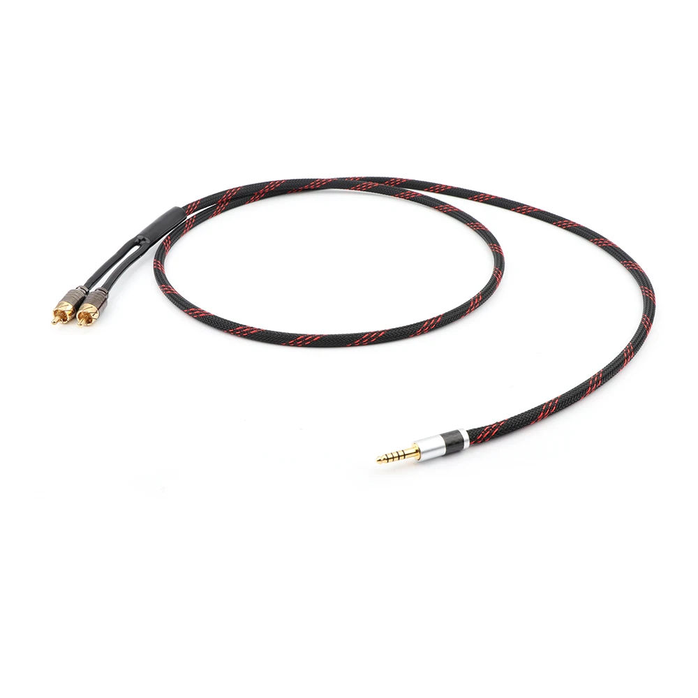 HiFi Audio Masculino Equilibrado para 2 RCA,