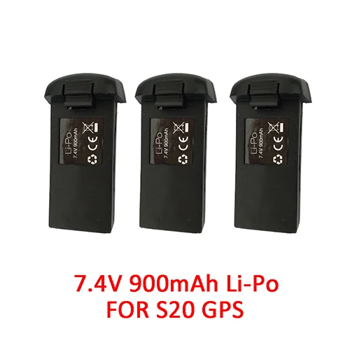 

SMRC S20 RC drone extra battery 7.4V900MAH Spare battery for S20 GPS DRONE