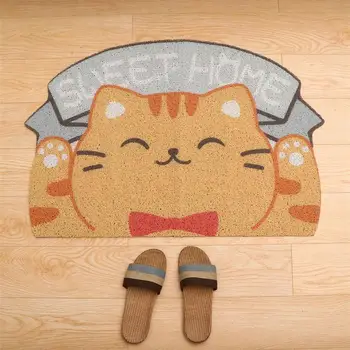 

1pc Door Mat Entrance Dirt Trapper Floor Door Mat Non-slip Wear Resistant Front Washable Pad for Home Indoor Entrance (60x90cm)