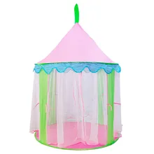 Покрытая блестками вуаль анти-Москитная палатка монгольская юрта принцесса детская палатка игровой домик замок портативный
