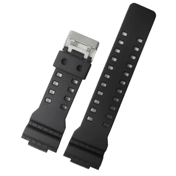 

Black Watch Band Strap Replacement for G Accerrories Watchbands for Model GD120GA-100GA-110GA 16mm