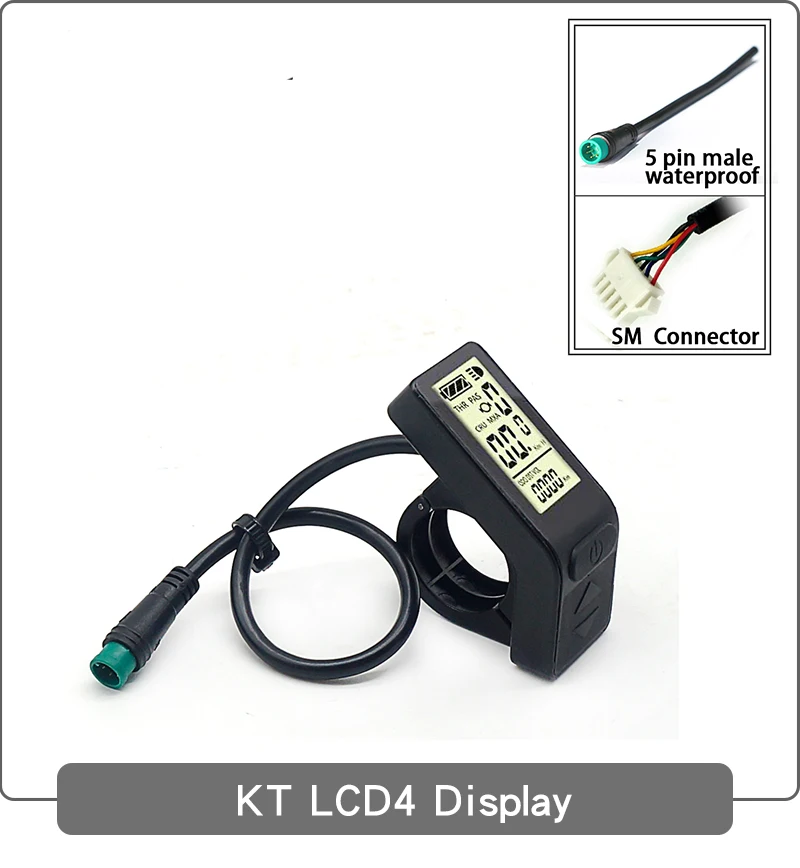 Discount okfeet 36V/48V22A 48V25A Electric Bicycle Standard Sinewave Controller Light Function Water Tightness Cable KTdisplay Conversion 3