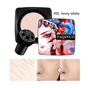 

Moisturizing Concealer Makeup Base Primer BB Cream Mushroom Air Cushion BB Cream With Mushroom Puff Foundation Makeup