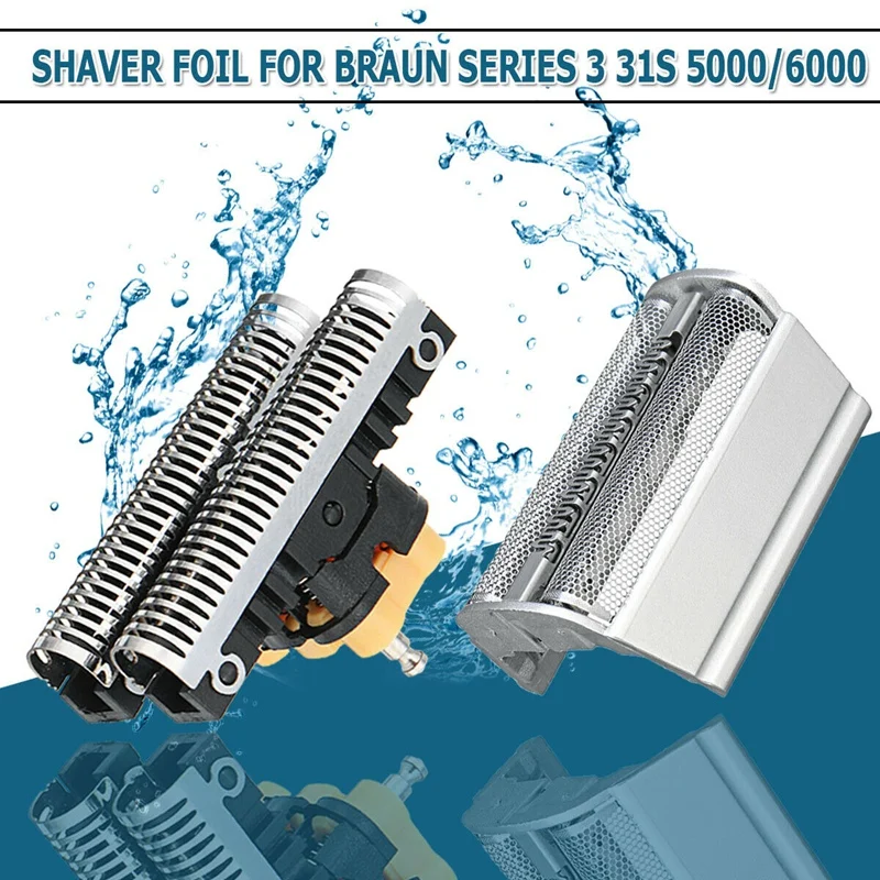 Комбинированная режущая головка для бритвы Braun 31S 31B 5000 6000 Series 3