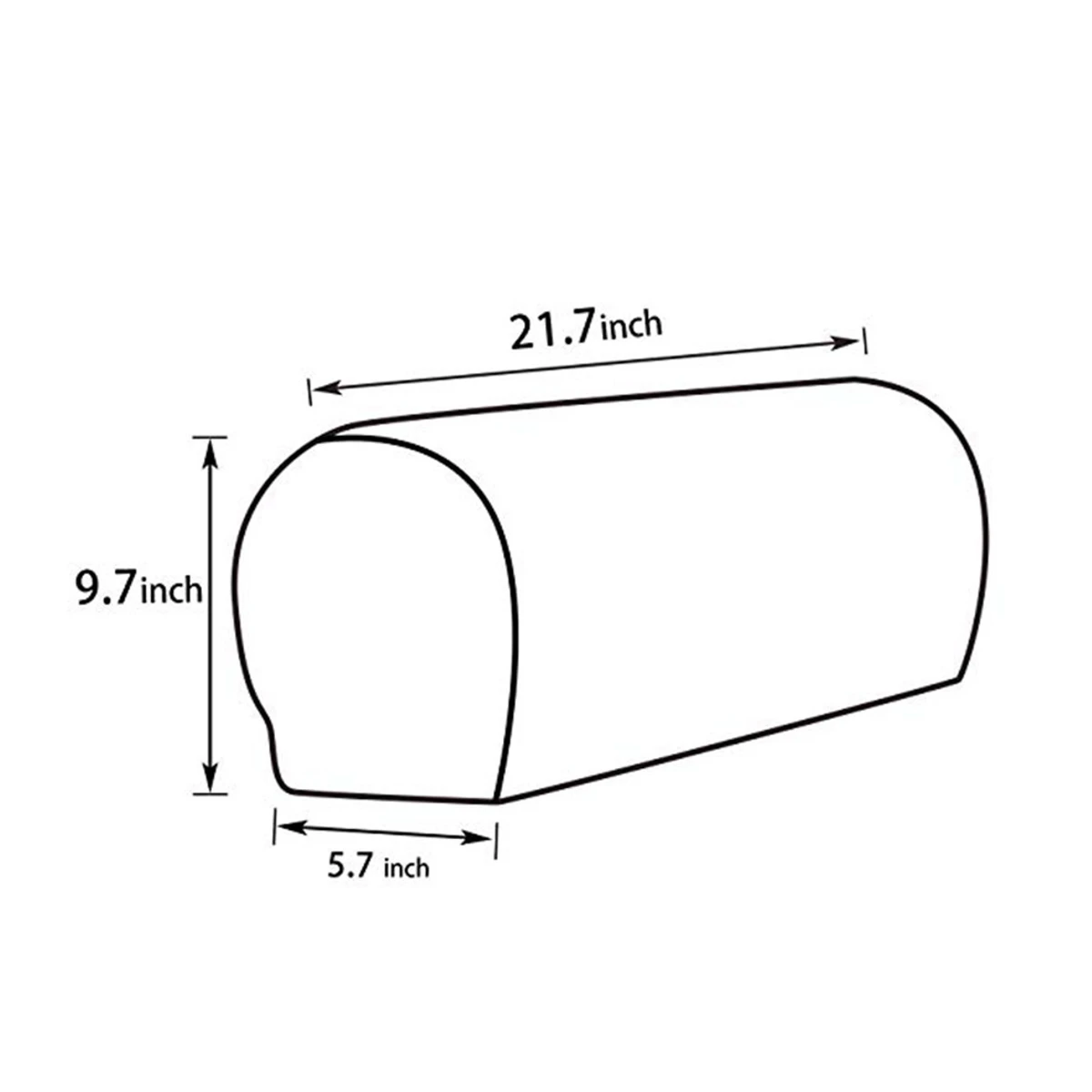 Совершенно стиль 2 шт Съемные руки стрейч-диван диване кресло протектор Чехлы для кресла подлокотник чехол для дивана Твердый чехол для дивана