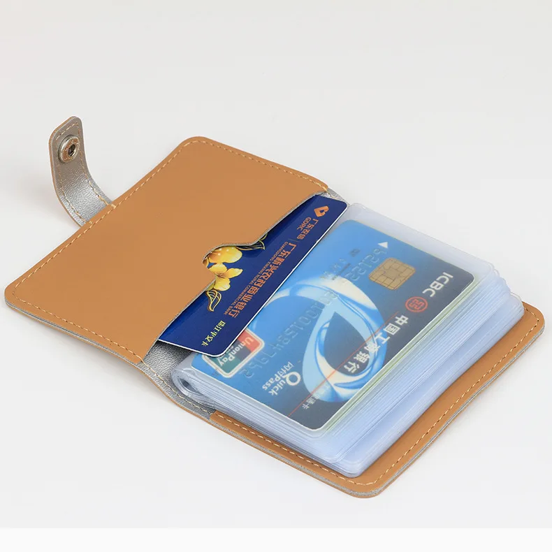 

2019 New Style Cute Card Case Strengthen Large-Volume Wallet Creative Cat Head Fishbone Card Holder Customizable